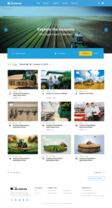 Events Calendar Page